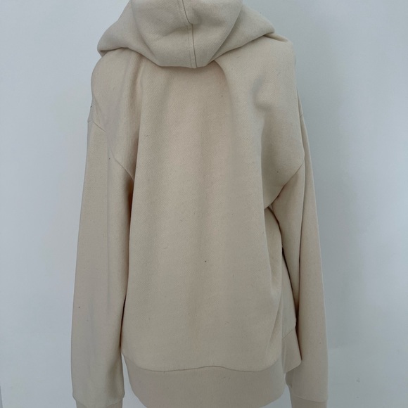 Unisex Gucci Tiger Loved Print Beige Hoodie Sweatshirt - Picture 2 of 4